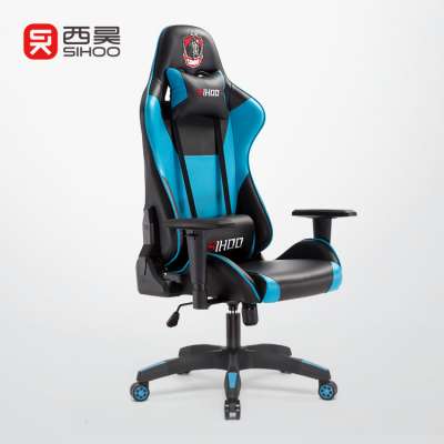 Best selling high back red blue computer gaming office chair